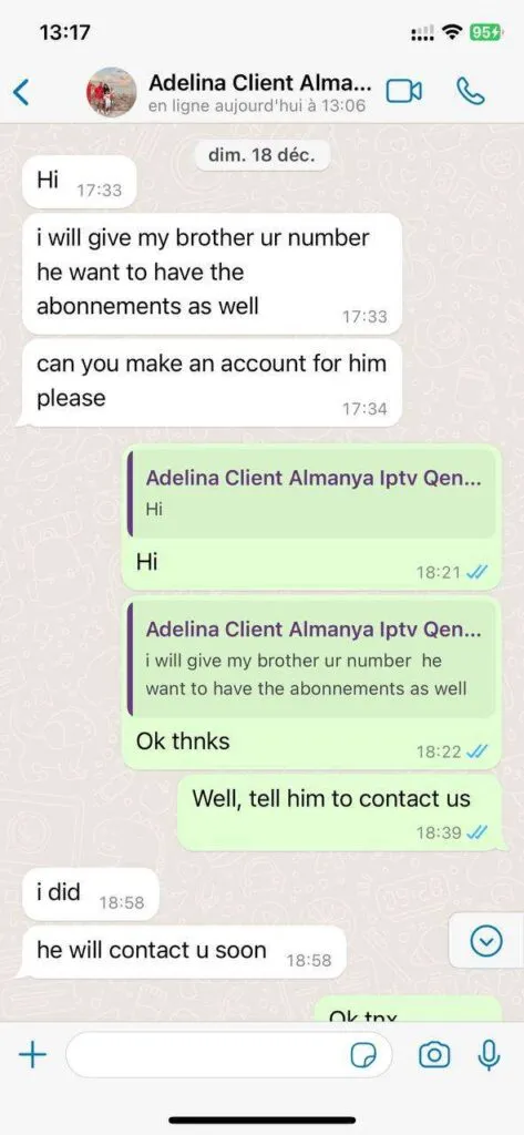 vunotv WhatsApp Customer Chat Screenshot 5